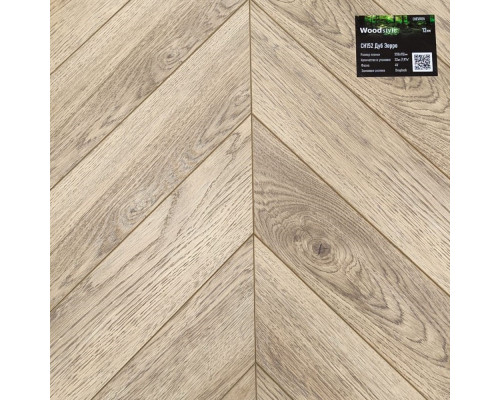 Ламинат Woodstyle Chevron Ch152 Дуб Зорро
