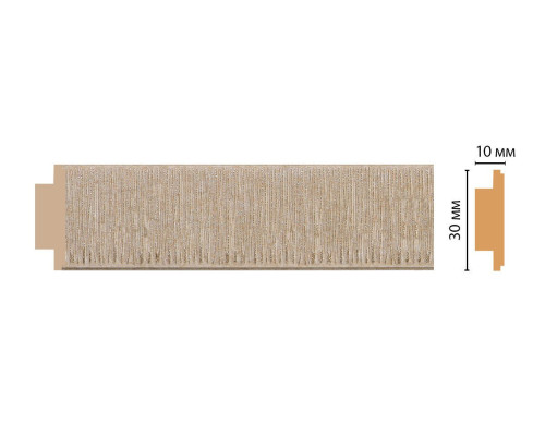 Молдинг DECOMASTER 110-18 30х10х2400 мм 110-18