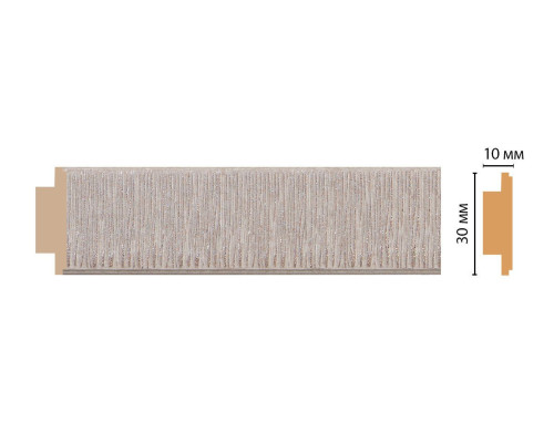 Молдинг DECOMASTER 110-19 30х10х2400 мм 110-19
