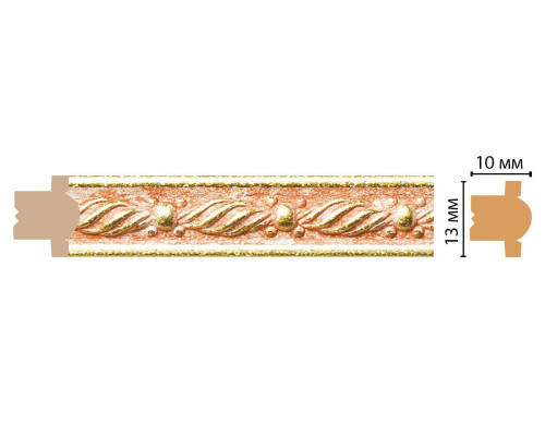 Молдинг DECOMASTER 189-34 13х10х2400 мм 36728
