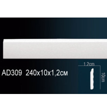 Напольный плинтус AD309