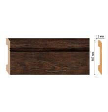 Плинтус напольный DECOMASTER D105-966 ДМ 107х12х2400 мм D105-966 ДМ