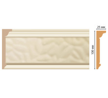 Плинтус потолочный Decomaster D215-61 100х25х2400 мм D215-61