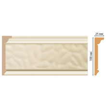 Плинтус потолочный Decomaster D215-61 100х25х2400 мм D215-61