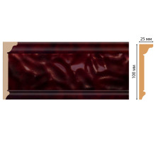 Плинтус потолочный Decomaster D215-62 100х25х2400 мм D215-62
