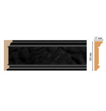 Плинтус потолочный Decomaster D216-195 60х17х2400 мм D216-195