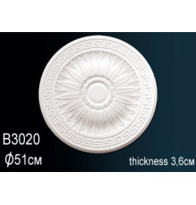 Розетка потолочная B3020