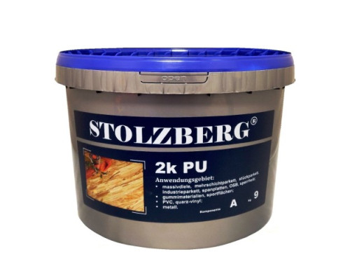 Клей для паркета Stolzberg 2К PU полиуретановый 10 кг
