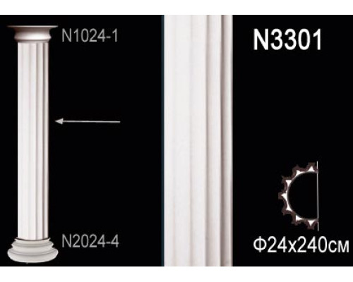 Тело полуколонны N3301