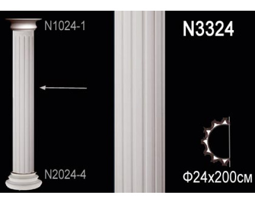 Тело полуколонны N3324