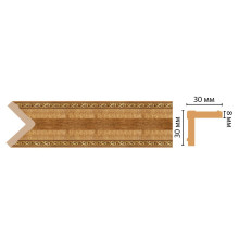 Угол интерьерный DECOMASTER 116-4 ДМ 30x30x2400 мм 116-4 ДМ