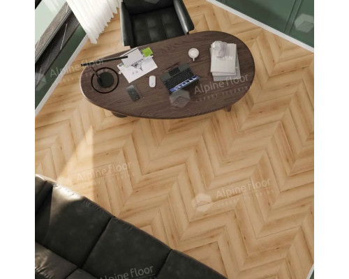 Кварцвиниловая плитка Alpine Floor: стильный Дуб Самерсет для вашего интерьера
