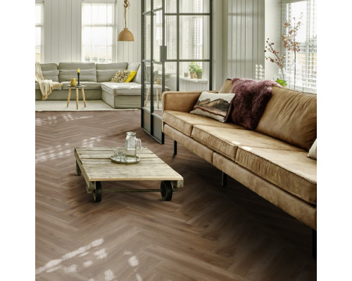 Кварцвиниловая плитка Moduleo Roots 0.55 Herringbone 58876 Sierra Oak
