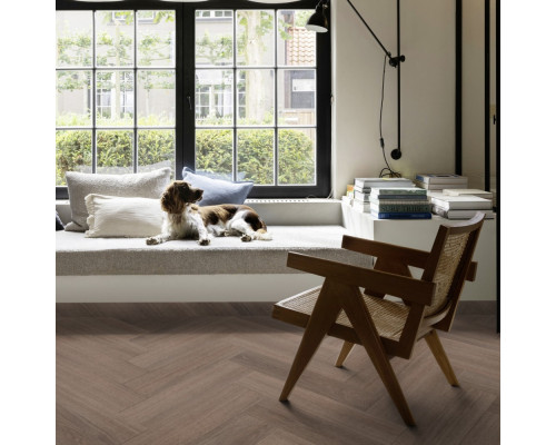 Кварцвиниловая плитка Moduleo Roots 0.55 Herringbone 58876 Sierra Oak
