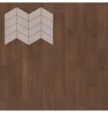 Паркет Елка Французская Lab Arte Chevron Дуб Рустик Грот лак 400/313х150х14/3/60°
