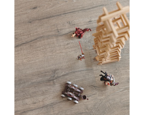 Виниловый ламинат ПВХ Pergo Classic Plank Glue Дуб Королевский Серый V3201-40037
