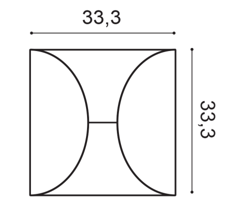 3D стеновые покрытия W107 CIRCLE