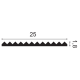 3D стеновые покрытия, W108 ZIGZAG