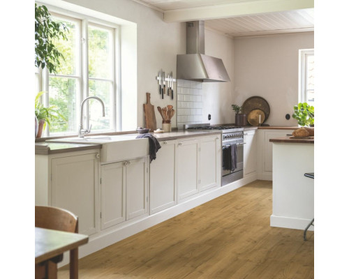 Плитка ПВХ Pergo Namsen pad pro Дуб Хижина светлый V4307-40224