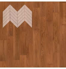 Паркет Елка Французская Lab Arte Chevron Дуб Селект Верк лак 600/490х110х14/3/45°
