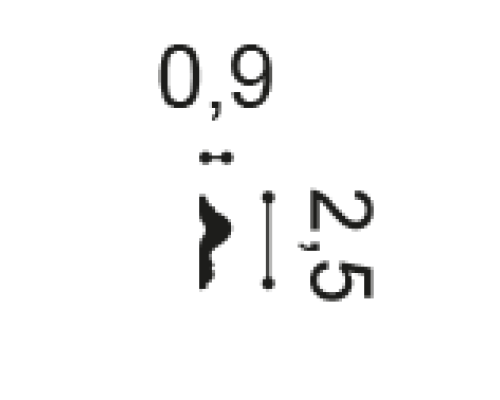 Modern capsule,Молдинги PX201F