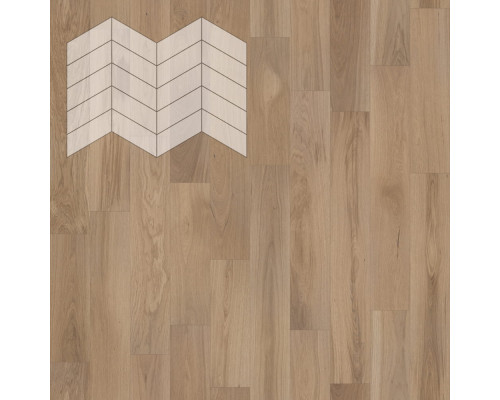 Паркет Елка Французская Lab Arte Chevron Дуб Рустик Лаунж лак 400/328х125х14/3/60°
