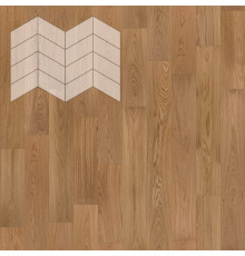 Паркет Елка Французская Lab Arte Chevron Дуб Селект Прозрачное масло 400/313х150х14/3/60°
