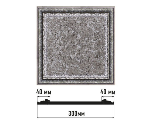 Декоративное панно DECOMASTER D30-44 300x300x18 мм D30-44