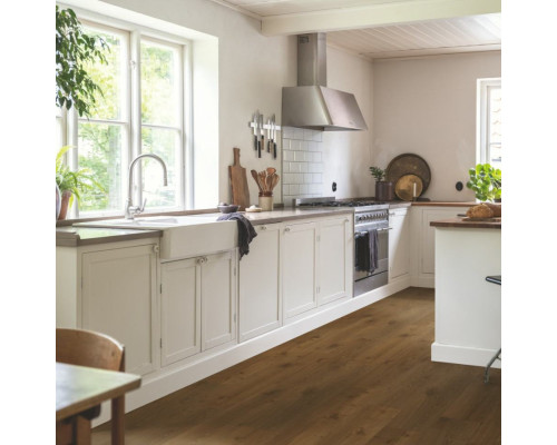 Плитка ПВХ Pergo Namsen pad pro Дуб приозерный темный V4307-40228