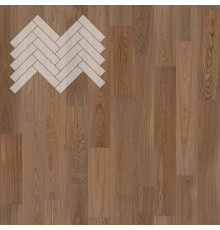 Паркет Елка Английская Lab Arte Angle Дуб Рустик Норвег лак 500х125х14/3
