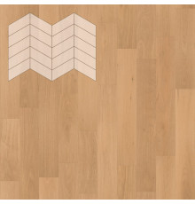 Паркет Елка Французская Lab Arte Chevron Дуб Рустик Флора лак 400/328х125х14/3/60°
