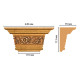 Капитель DECOMASTER D203-58 220x113x70 мм D203-58