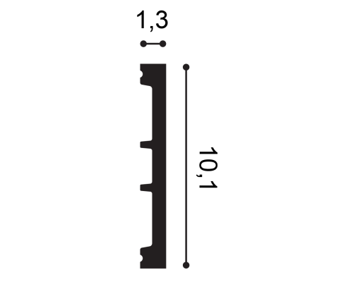 Карнизы,Select SX163 SQUARE