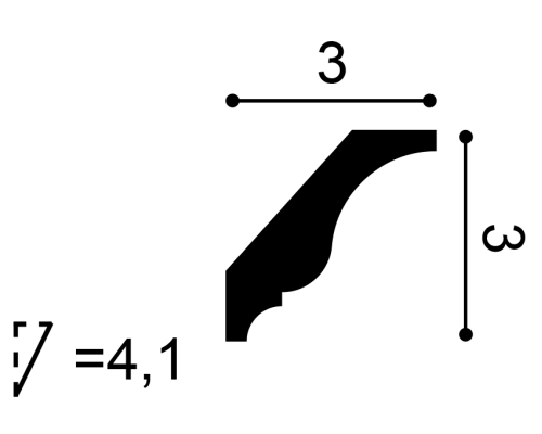 Карнизы CX154
