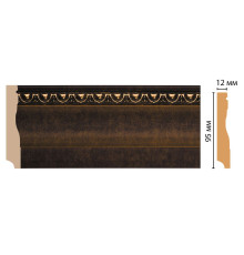 Плинтус напольный DECOMASTER 153-56 ДМ 95х12х2400 мм MAS45070