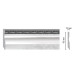 Плинтус напольный DECOMASTER 153-63 ДМ 95х12х2400 мм MAS34896