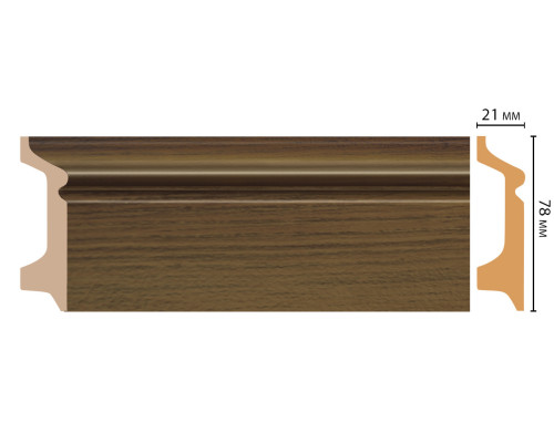 Плинтус напольный DECOMASTER D122-88ДМ (78212400мм)
