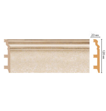 Плинтус напольный DECOMASTER D233 120 х 23 х 2400 мм D233-18D ДМ