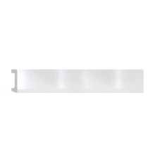 Плинтус напольный DECOMASTER D235-114 DM 80х17х2400 мм белый глянец D235-114 DM