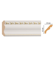 Плинтус потолочный DECOMASTER 146-54 63х63х2400 мм 146-54