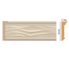 Плинтус потолочный DECOMASTER D219-61 60х17х2400 мм D219-61
