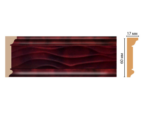 Плинтус потолочный DECOMASTER D219-62 (60172400мм)
