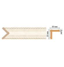Угол декоративный DECOMASTER 116-6 ДМ 30х30х2400 мм 116-6 ДМ