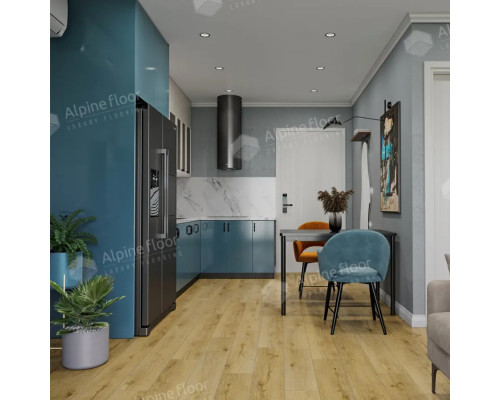 Кварцвиниловая плитка Alpine Floor Eclipse Super Mat Еco 21-7 Умбра
