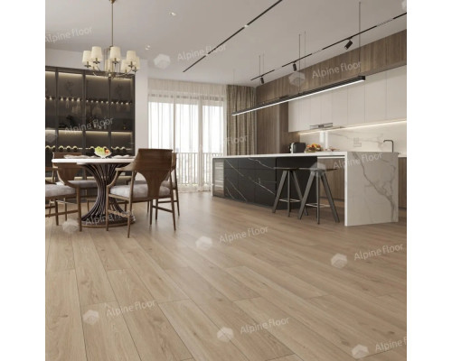 Кварцвиниловая плитка Alpine Floor Easy Line Eco 3-28 Дуб Модера
