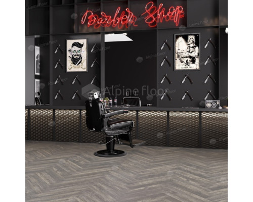 Кварцвиниловая плитка Alpine Floor Parquet LVT ECO 16-8 Венге Грей
