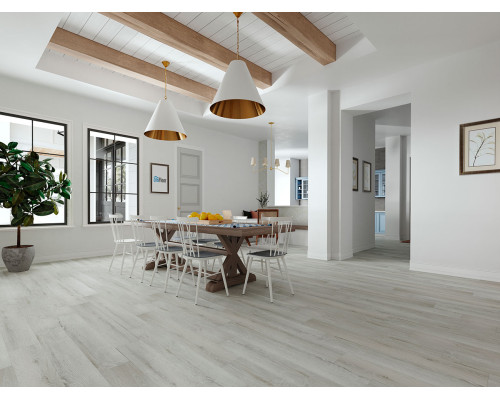 Кварцвиниловая плитка CM Floor ScandiWood с подложкой 05 Дуб Ледяной с подложкой

