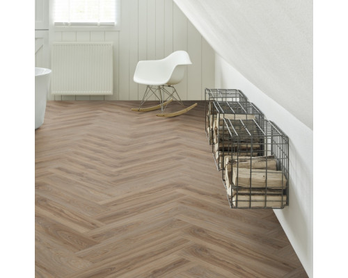 Кварцвиниловая плитка Moduleo Roots 0.55 Herringbone 22229 Blackjack Oak
