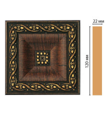 Вставка декоративная Decomaster D208-2 120x120x22 мм D208-2
