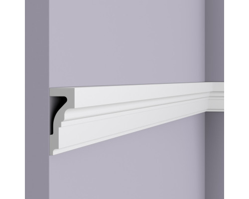 Молдинг из полистирола под покраску NMC Wallstyl WL4 2000×100×40